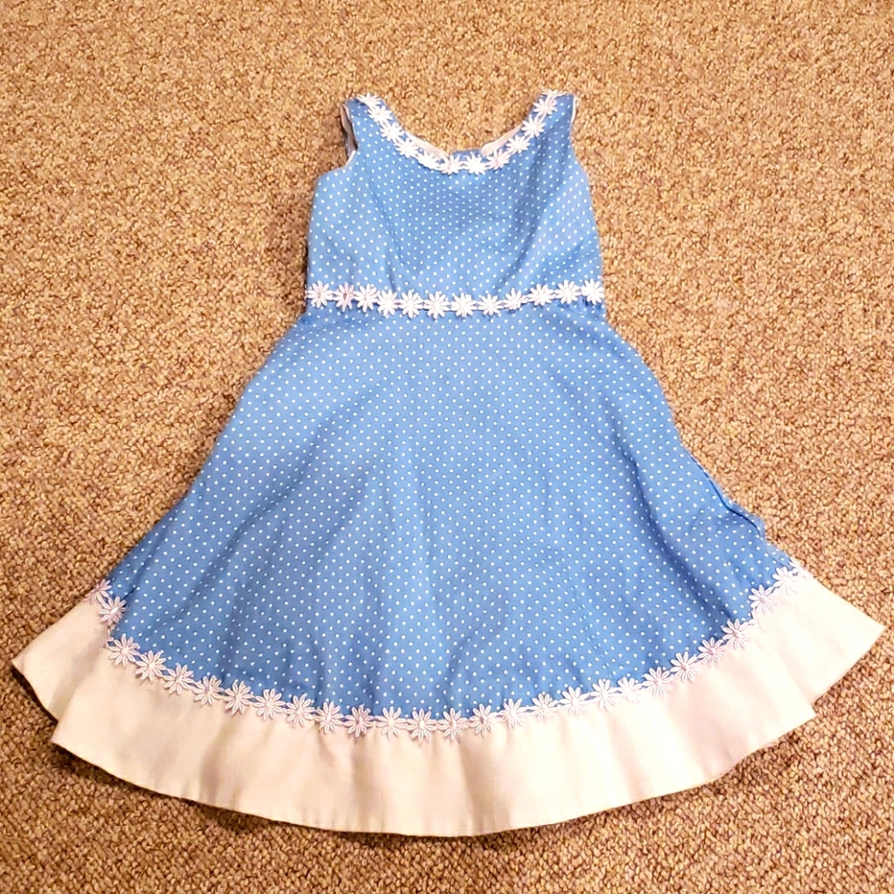 Rare addition daisy polka-dot dress